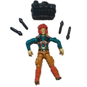 Vtg GI Joe Downtown 1989 3.75” Action Figure Hasbro ARAH Incomplete G.I. Joes